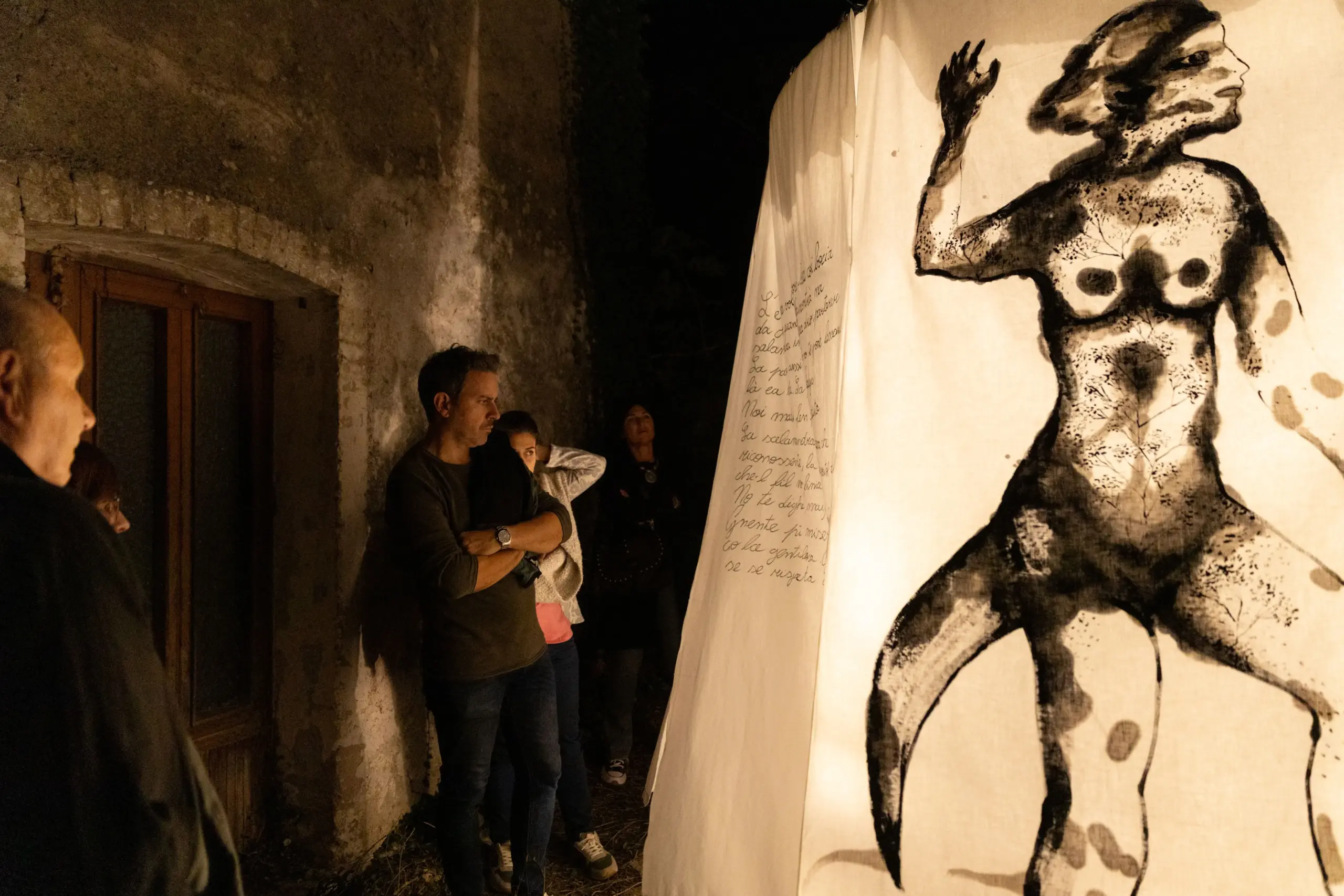 Installazione luminosa Luci su Revine